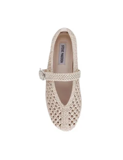 Alara 001 Woven Buckle Flat Pumps