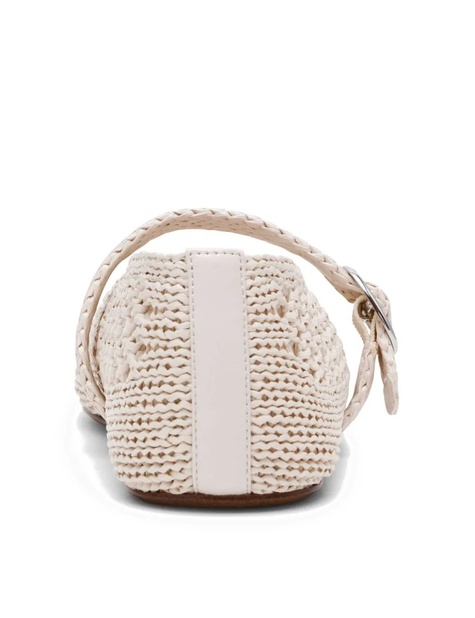 Alara 001 Woven Buckle Flat Pumps