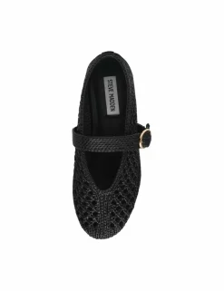 Alara 001 Woven Buckle Flat Pumps
