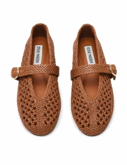 Alara 001 Woven Buckle Flat Pumps