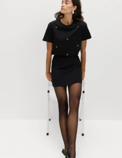 A-Line Mini Skirt