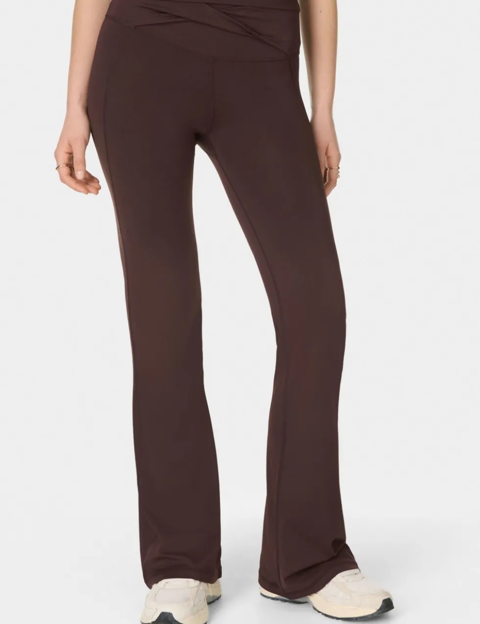All Day High Waisted Flared Trousers