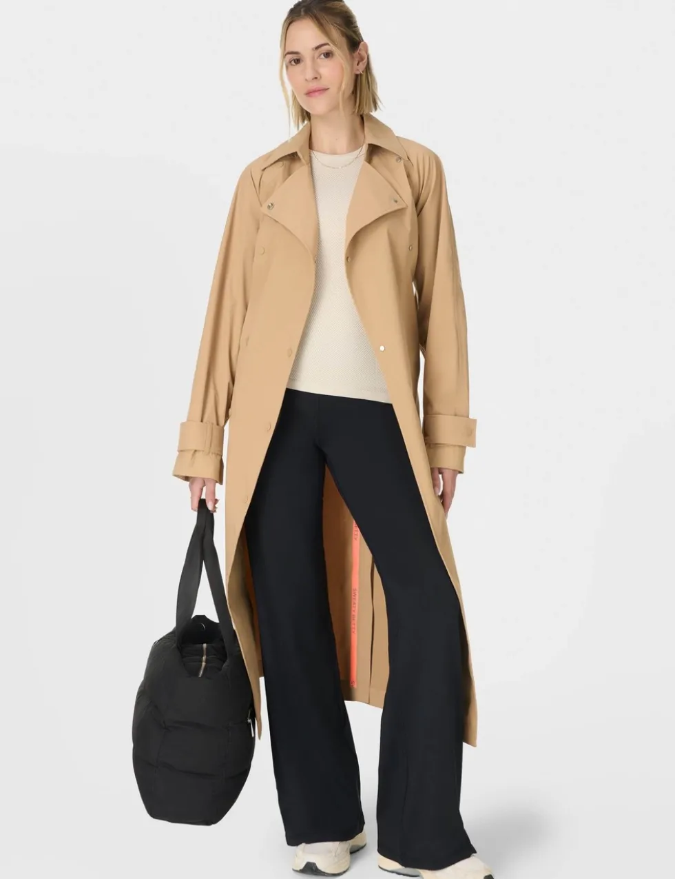 All Day High Waisted Wide Leg Trousers