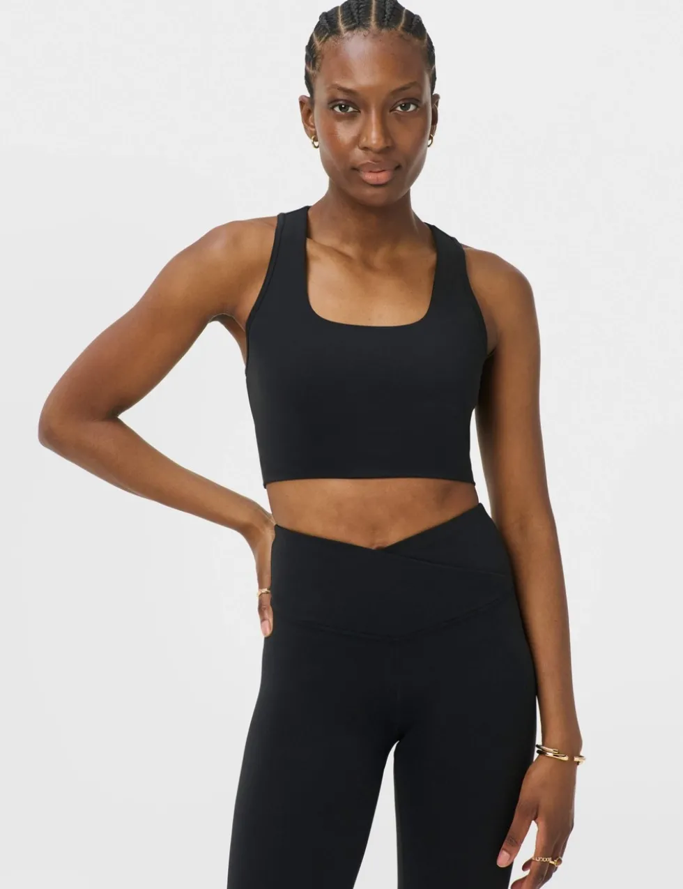 All Day Wrap Crop Top