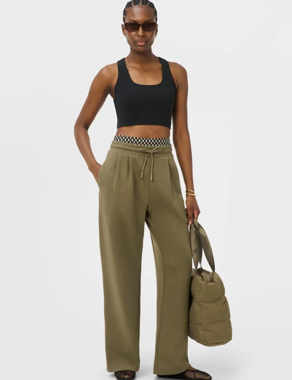 All Day Wrap Crop Top