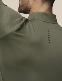 All Over Print Half Zip Training Top