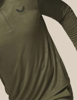 All Over Print Half Zip Training Top