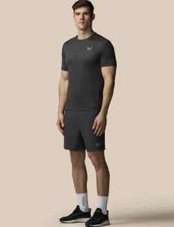 All Over Tonal Print Sports T-Shirt