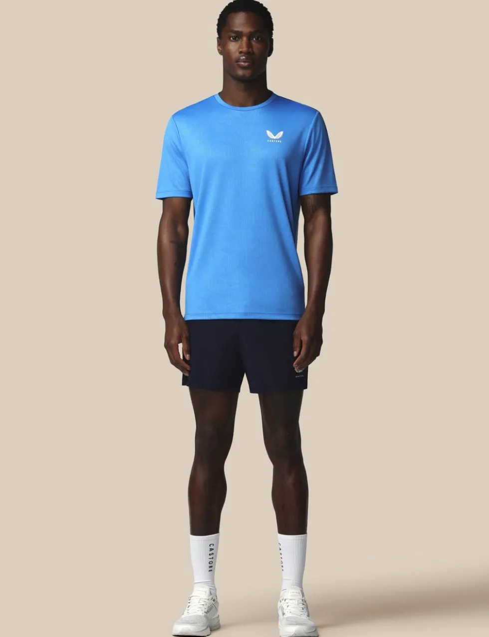 All Over Tonal Print Sports T-Shirt