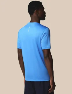 All Over Tonal Print Sports T-Shirt