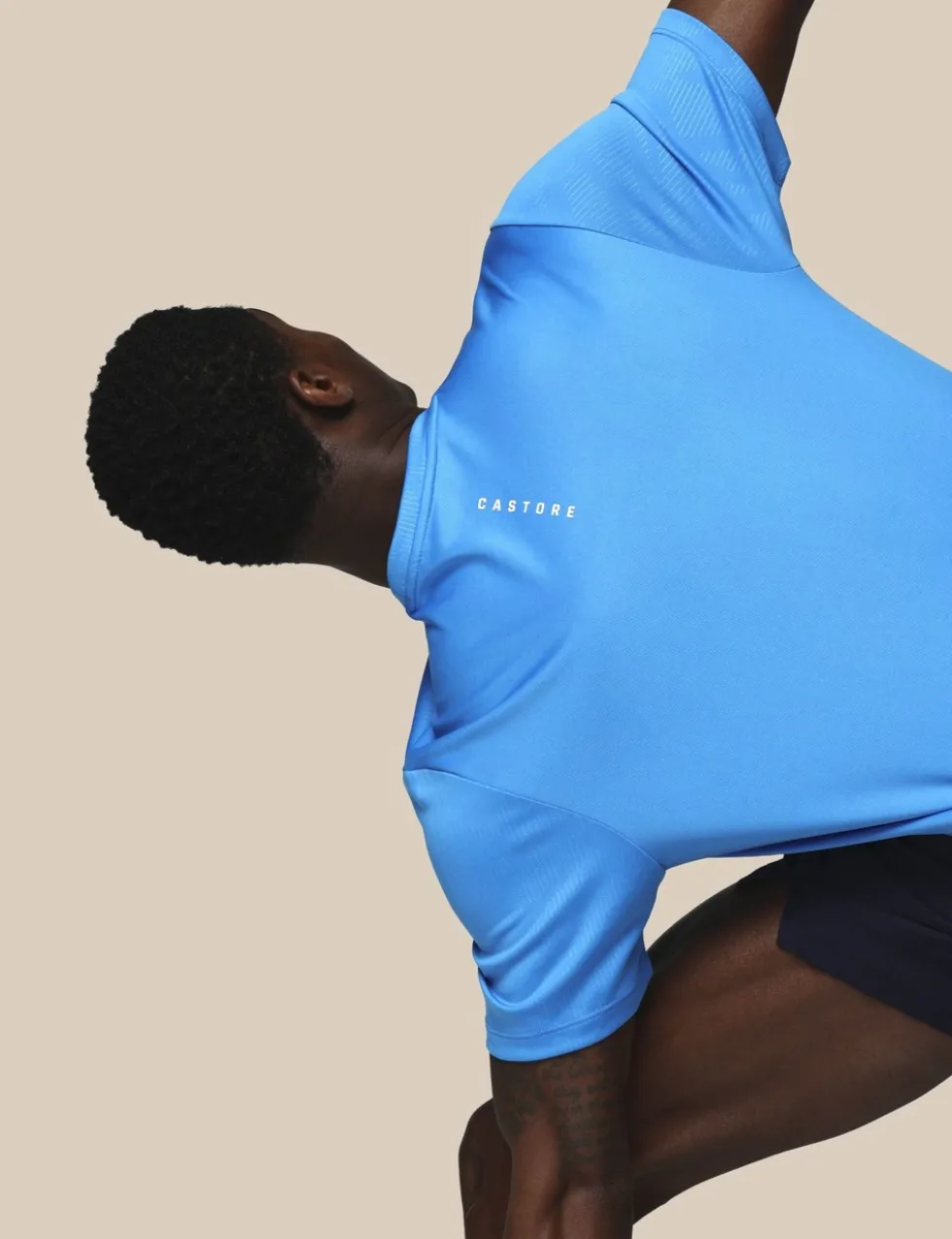 All Over Tonal Print Sports T-Shirt