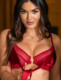 All Yours Satin Wired Bra (B-G)