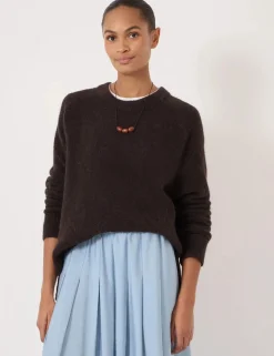 Alpaca Blend Crew Neck Jumper