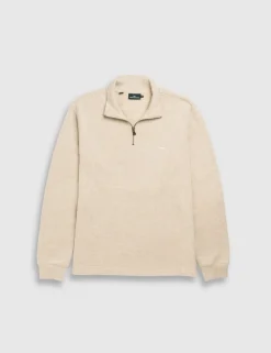 Alton Ave Pure Cotton Half Zip Sweatshirt