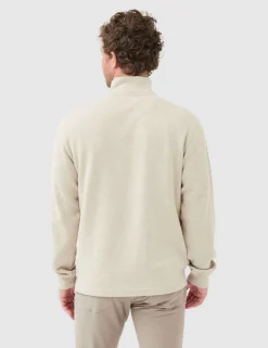 Alton Ave Pure Cotton Half Zip Sweatshirt
