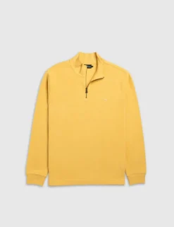 Alton Ave Pure Cotton Half Zip Sweatshirt