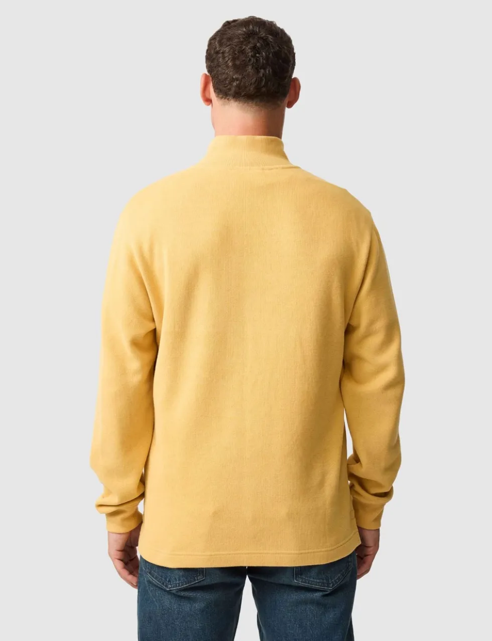Alton Ave Pure Cotton Half Zip Sweatshirt