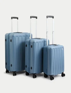 Amalfi 4 Wheel Hard Shell Large Suitcase