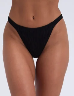 Amalfi Textured Brazilian Bikini Bottoms