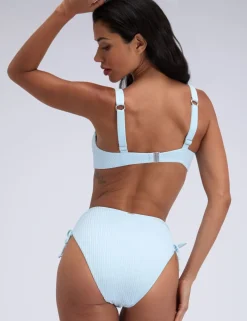Amalfi Textured Wired Bikini Top (B-FF)