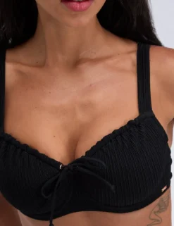 Amalfi Textured Wired Bikini Top (B-FF)