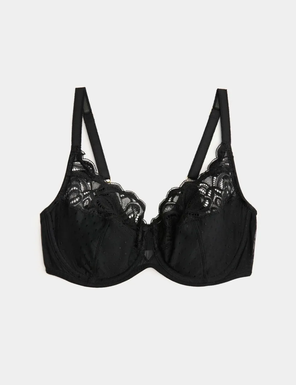 Amelia Lace Wired Full Cup Bra (A-E)