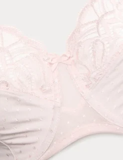 Amelia Lace Wired Full Cup Bra (F-J)