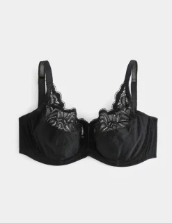 Amelia Lace Wired Full Cup Bra (F-J)