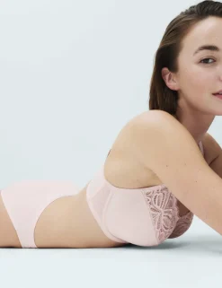 Amelia Lace Wired Minimiser Bra (C-H)