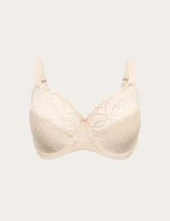 Amelia Lace Wired Minimiser Bra (C-H)
