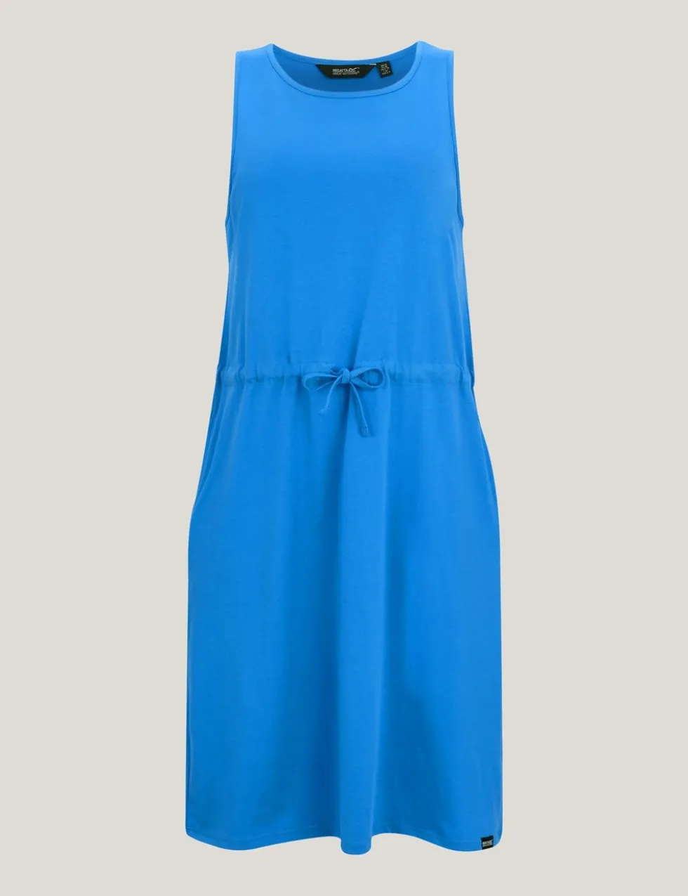 Amorie Cotton Rich Knee Length Waisted Dress