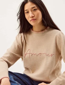 Amour Embroidered Jumper