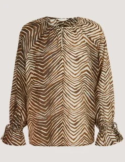 Animal Print Blouse