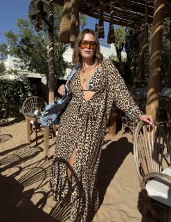 Animal Print Kaftan