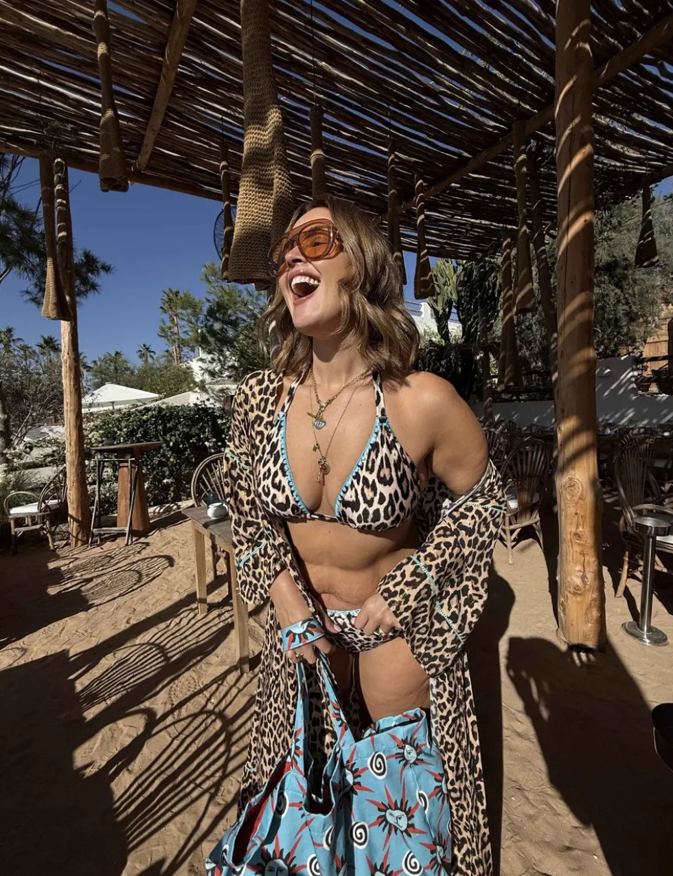 Animal Print Kaftan