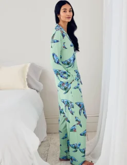 Animal Print Long Pyjama Set