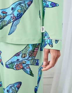 Animal Print Long Pyjama Set