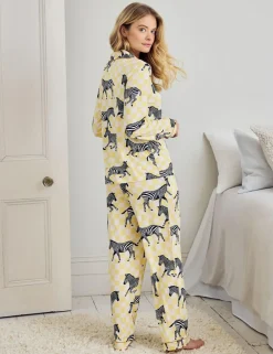 Animal Print Long Pyjama Set