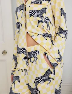 Animal Print Long Pyjama Set