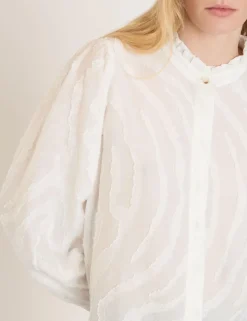 Animal Print Textured Shirt
