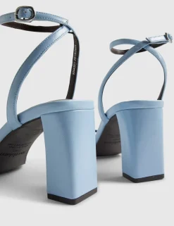 Ankle Strap Block Heel Sandals
