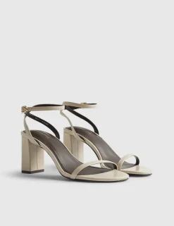 Ankle Strap Block Heel Sandals
