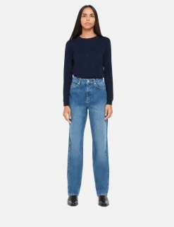 Annie Sparkly Crew Neck Jumper