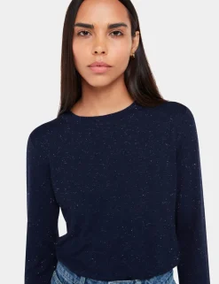 Annie Sparkly Crew Neck Jumper