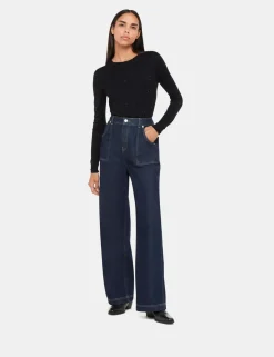 Annie Sparkly Crew Neck Jumper