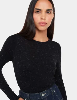 Annie Sparkly Crew Neck Jumper