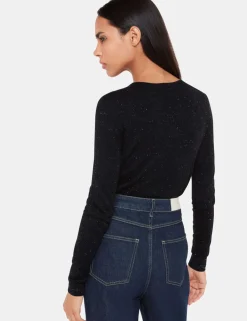 Annie Sparkly Crew Neck Jumper