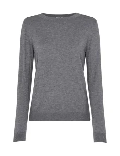 Annie Sparkly Knitted Crew Neck Jumper