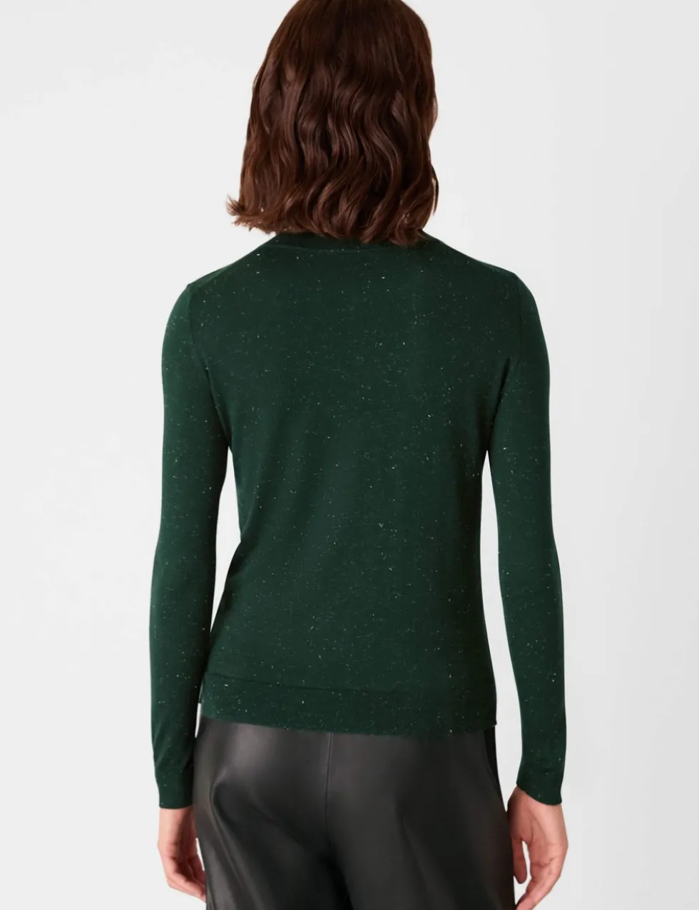 Annie Sparkly Knitted Crew Neck Jumper