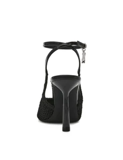 Ascension Ankle Strap Stiletto Heel Court Shoes